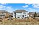 A vast backyard featuring a playground, grill, outdoor furniture, and privacy fence at 14347 Camelot House Way, Fishers, IN 46037