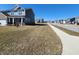 Inviting two-story home with a well-manicured lawn in a friendly neighborhood at 1670 Crossley St, Fortville, IN 46040