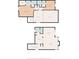 Detailed floor plan showcasing the layout of the home, including room dimensions and overall flow at 2215 Van Ness Pl, Indianapolis, IN 46240
