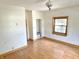 Bedroom featuring a window, and hardwood floors at 2839 E 19Th St, Indianapolis, IN 46218