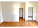 Living room with hardwood floors at 2839 E 19Th St, Indianapolis, IN 46218