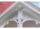 Close-up of detailed porch column showcasing fine craftsmanship and enhancing the home's classic style at 300 S Market St, Thorntown, IN 46071