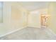 Large bedroom with neutral paint and carpet and a hallway leading to other rooms at 3034 Tiffany Ct, Carmel, IN 46033