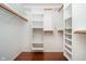 Well-organized closet with shelving and hanging rods for optimal storage at 3034 Tiffany Ct, Carmel, IN 46033