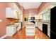 Bright kitchen featuring an island, plenty of storage, and modern appliances at 3034 Tiffany Ct, Carmel, IN 46033