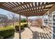 Paver patio featuring a pergola at 3509 Heathcliff Ct, Westfield, IN 46074