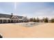 Community pool is fenced and covered at 3509 Heathcliff Ct, Westfield, IN 46074