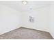 Bedroom with gray carpet and one window at 3918 Columbus Ave, Anderson, IN 46013