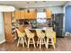 Kitchen features light-colored cabinets, granite countertops, and stainless steel appliances at 4144 Richelieu Rd, Indianapolis, IN 46226