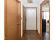 Entryway showcasing wood-look flooring and multiple entryways to various rooms at 4238 Vestry Ct, Indianapolis, IN 46237