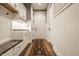 Charming mud room with custom cabinetry, bench seating, and ample storage at 4287 Prairie Falcon Dr, Zionsville, IN 46077