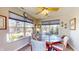Bright dining area filled with natural light, highlighting the serene outdoor views at 4618 Angelica Dr, Indianapolis, IN 46237