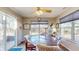 Cozy dining area with natural light, sliding door and views of the outdoor area at 4618 Angelica Dr, Indianapolis, IN 46237