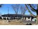 Ranch style home with a metal roof and large front yard at 4823 S State Road 75, Jamestown, IN 46147