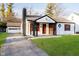 Beautifully renovated one-story home with covered porch and detached garage at 536 W 52Nd St, Indianapolis, IN 46208