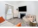 Inviting living room features a fireplace, stylish furniture, and ample space at 536 W 52Nd St, Indianapolis, IN 46208