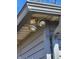 Exterior view of installed lights and a downspout at 551 E 600 S, Lebanon, IN 46052