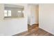 Inviting entryway showcases modern flooring and fresh, neutral paint, creating a welcoming atmosphere at 6603 Iona Rd, Indianapolis, IN 46203