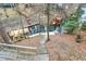 Backyard stairs and dock leading to waterfront with lake views at 6655 Gopher Dr, Nineveh, IN 46164
