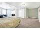 Spacious basement featuring bedroom and living area at 6655 Gopher Dr, Nineveh, IN 46164