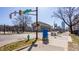 City street view highlighting the building's location on St. Clair Street near downtown at 802 N Meridian St # 103, Indianapolis, IN 46204