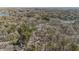 Expansive aerial view showcasing neighborhood nestled within a lush, dense forest area at 8172 S Shoreview Dr, Trafalgar, IN 46181