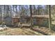 Charming single-story home with a welcoming front porch and brick and siding exterior at 8172 S Shoreview Dr, Trafalgar, IN 46181