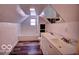 Bright bathroom with a modern double sink vanity and large mirror at 1334 Hannibal St, Noblesville, IN 46060