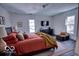 Cozy bedroom with large bed, natural light, and modern dresser offering a comfortable retreat at 1334 Hannibal St, Noblesville, IN 46060