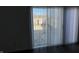 View through window of fenced in backyard with room for entertaining at 1344 Tishman Ln # 1344, Indianapolis, IN 46260
