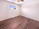 Clean bedroom with great natural light and attractive wood flooring at 1378 South St, Noblesville, IN 46060