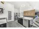 Well-appointed kitchen with stainless steel appliances, sleek cabinetry, and a center island at 1510 Columbia Ave, Indianapolis, IN 46202