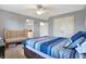 Bedroom with a crib and full bed at 2750 Joshua Dr, Carmel, IN 46033