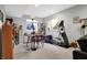Bonus room offers desk and exercise equipment at 2750 Joshua Dr, Carmel, IN 46033