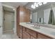 Bathroom featuring a shower, toilet, sink and cabinet at 2861 Shadwell Pl, Greenwood, IN 46143