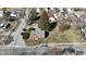 Aerial view of home showing proximity to neighborhood, park, and street access at 3044 S Keystone Ave, Indianapolis, IN 46237
