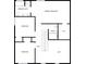 Upstairs floor plan featuring a primary bedroom with a large walk-in closet and a primary bath with a separate bath at 3153 Underwood Dr, Whiteland, IN 46184