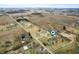 Beautiful aerial view showcasing the property nestled in a serene neighborhood at 3949 W 250 N, Anderson, IN 46011
