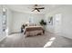 Bright and stylish bedroom with ceiling fan and comfortable decor at 4844 N 700 W, McCordsville, IN 46055