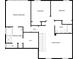 Upstairs floor plan featuring bedrooms, bathrooms, Gathering room, W.I.C., and stairs for easy navigation at 6830 Shooting Star Dr, Whitestown, IN 46075