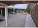 Outdoor living with a pool, fire pit, and covered patio, ideal for entertaining and relaxation at 7152 Old Morgantown Rd, Martinsville, IN 46151