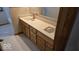 Bathroom vanity with double sinks offering convenience and style at 7474 Oakland Hills Dr, Indianapolis, IN 46236