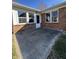 Concrete patio area connected to the house, perfect for outdoor seating and entertaining at 7632 S Sherman Dr, Indianapolis, IN 46237