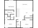 Upper floor plan showing bedrooms, bathrooms, and a loft area open to below at 825 Treyburn Green Dr, Indianapolis, IN 46239