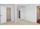 Comfortable bedroom with carpeted floor, mirrored closet doors and great lighting at 8417 Southern Springs Way, Indianapolis, IN 46237