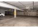 Spacious parking garage for residents, offering secure and convenient vehicle storage at 1014 Jackson St, Columbus, IN 47201
