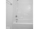 Bright, modern shower with white walls and fixtures, promising a clean and refreshing experience at 1033 Fuller Ln, Shelbyville, IN 46176