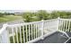A cozy balcony provides an outdoor escape at 12145 Bubbling Brook Dr # 600, Fishers, IN 46038