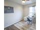This home office with hard surface floors is perfect for productivity at 12145 Bubbling Brook Dr # 600, Fishers, IN 46038