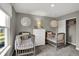 This bedroom features twin beds and pendant lighting at 2171 Mildred Rd, Westfield, IN 46074